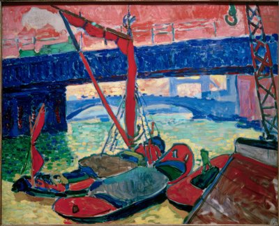 Veneet Thamesilla (Southwarkin silta) tekijältä Andre Derain