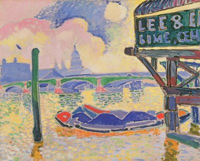 Blackfriars, n.1906 (öljy kankaalle). tekijältä Andre Derain