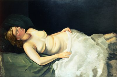 Blondi alaston nukkuminen tekijältä Andre Derain