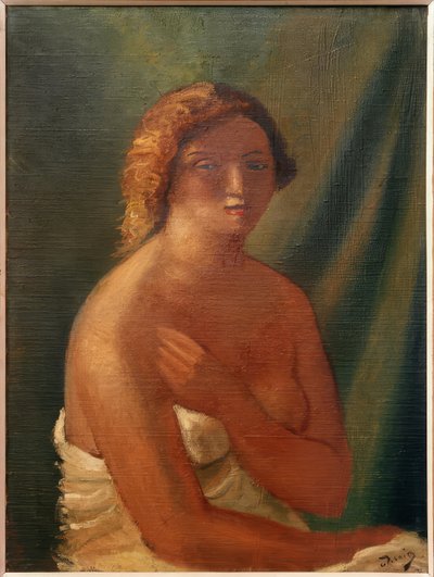 Buste de femme dénudée (Naisen alaston rintakuva) tekijältä Andre Derain