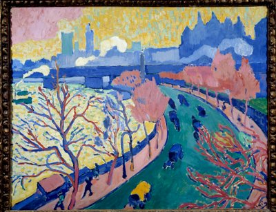 Charing Crossin silta, Lontoo tekijältä Andre Derain