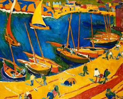 Collioure: Collioure: Kalasatama; Collioure: Le Port de Peche tekijältä Andre Derain