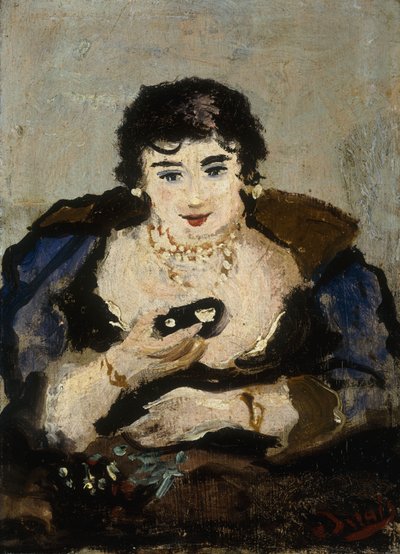 Nainen teatterissa tekijältä Andre Derain