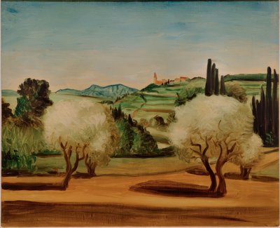 Maisema oliivipuineen tekijältä Andre Derain