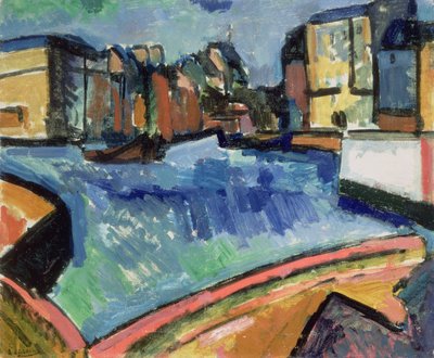 Le Port Du Havre tekijältä Andre Derain