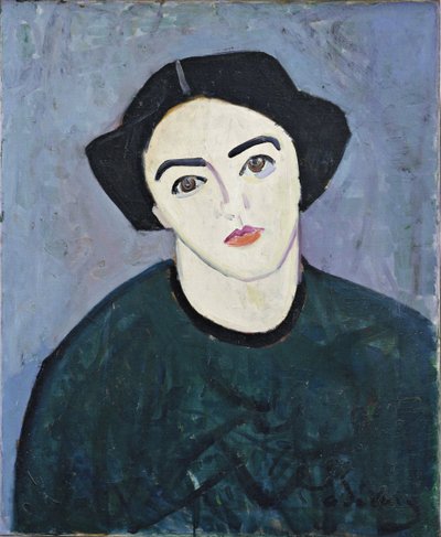 Madame Derain vihreänä tekijältä Andre Derain