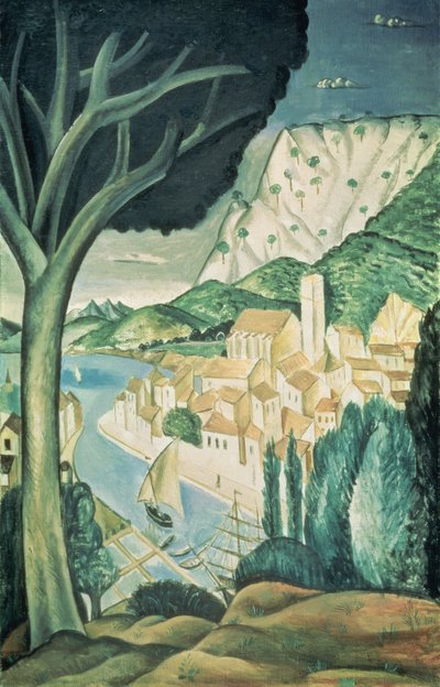 Martigues (Provencen satama) tekijältä Andre Derain