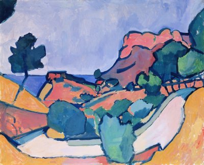 Mountain Road tekijältä Andre Derain