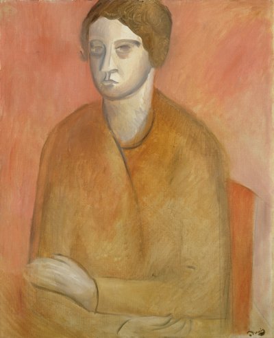 Istuva nainen, noin 1912 (öljy kankaalle) tekijältä Andre Derain