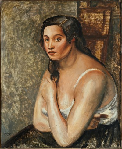 Istuva nainen paidassa. tekijältä Andre Derain