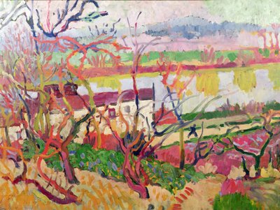 Joki tai kesäinen iltapäivä tekijältä Andre Derain