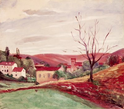 Talvinen maisema tekijältä Andre Derain
