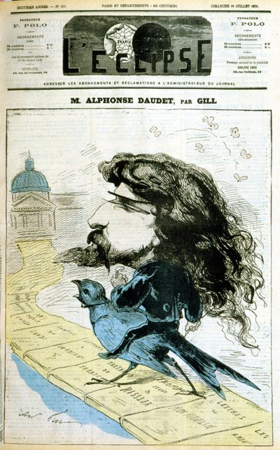 Sarjakuva Alphonse Daudet