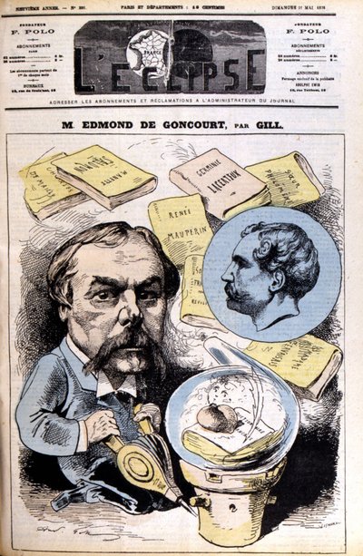 Edmond de Goncourt - Gill, elokuvassa "" L