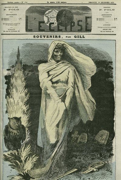 Muistoja Ranskan ja Preussin sodasta 1870. Kansi "" L
