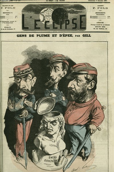 Kynän ja miekan ihmiset: Louis Leon Faidherbe (1818-1889), Ranskan armeija, Camille Cremer (1840-1876), ranskalainen kenraali ja Philippe Toussaint Joseph Bordone (1821-1892), lääkäri ja armeija. Kansi "" L