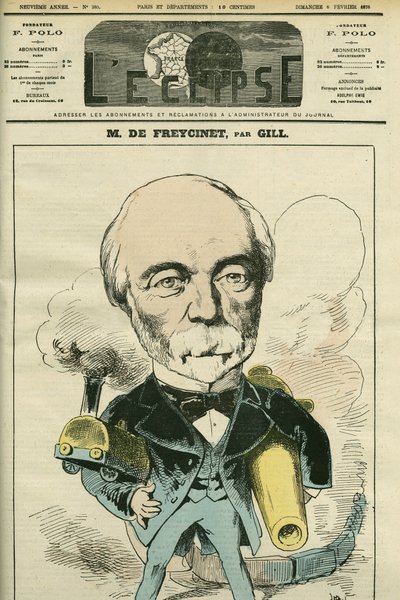 Ranskalaisen poliitikon ja insinöörin Charles Louis de Saulces de Freycinet