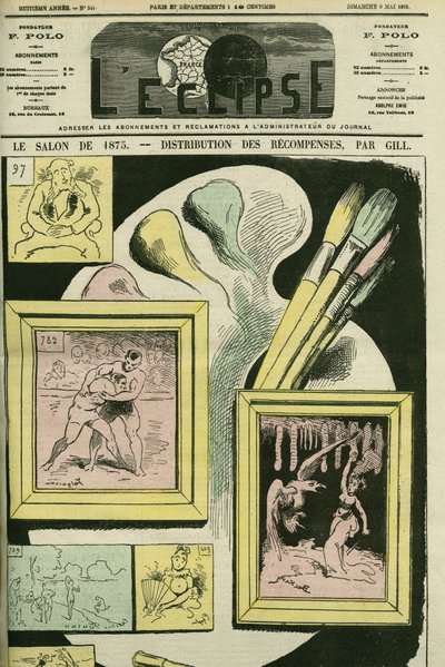 Salon de 1875. Kansi "" L