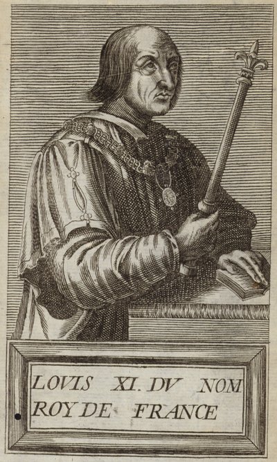 Ranskan kuningas Ludvig XI tekijältä Andre Thevet