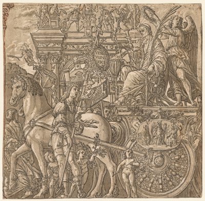 Julius Caesarin voitto: Caesar Triumphant tekijältä Andrea Andreani
