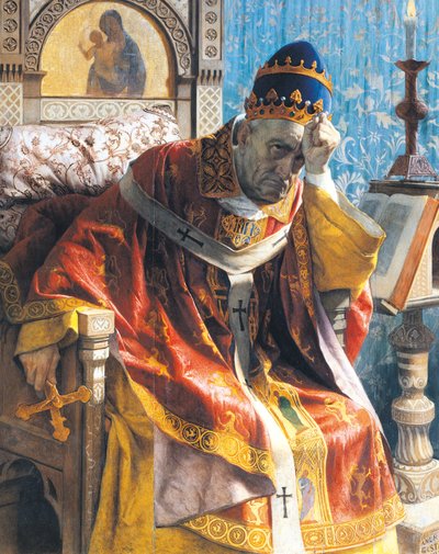Bonifatius VIII (Anagni, noin 1230-Rooma tekijältä Andrea Gastaldi