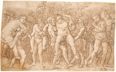 Takakanava Silénillä tekijältä Andrea Mantegna