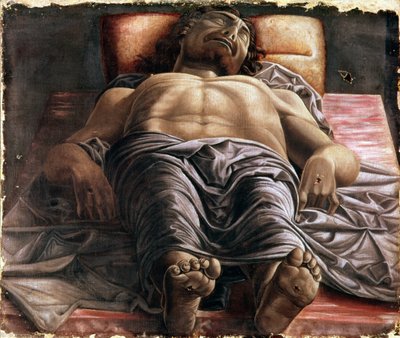 Valitusvirsi kuolleen Kristuksen puolesta tekijältä Andrea Mantegna
