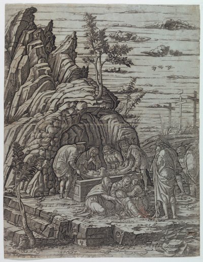 Hautaus tekijältä Andrea Mantegna
