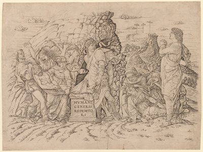 Hautaus. tekijältä Andrea Mantegna
