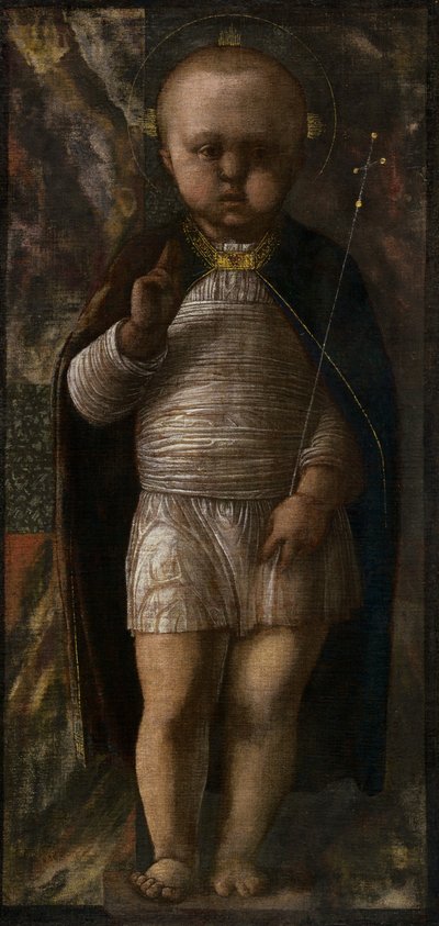 Vauvan Vapahtaja, n. 1460. tekijältä Andrea Mantegna