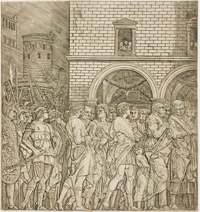 Senaattorit, Triumph of Caesarista tekijältä Andrea Mantegna
