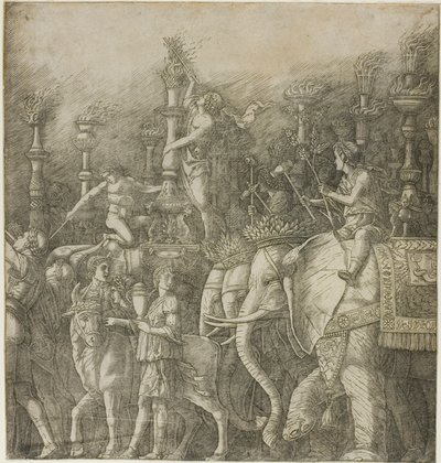 Julius Caesarin voitto tekijältä Andrea Mantegna