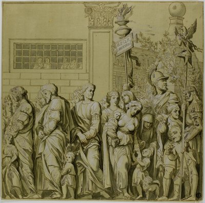 Julius Caesarin voitot: Kangas nro VII tekijältä Andrea Mantegna