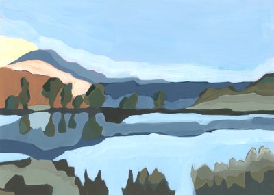 Teet maailmasta paremman paikan, 2023 (akryyli paperille) tekijältä Andrea Mejia
