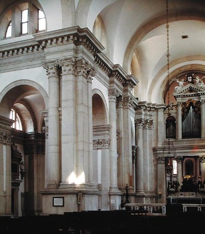 Laivan sisäkuva, 1566-80 tekijältä Andrea Palladio