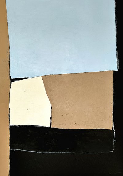 Geometriset värilohkot tekijältä Andrea Reichhart