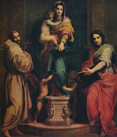 Madonna of the Harpies, 1517 tekijältä Andrea del Sarto
