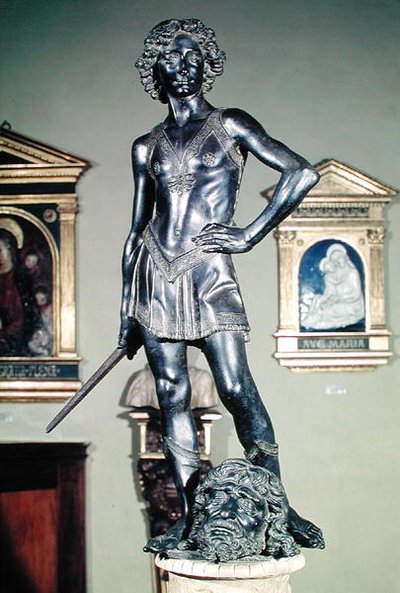 David, n. 1470 (pronssi) (katso myös 93596) tekijältä Andrea del Verrocchio