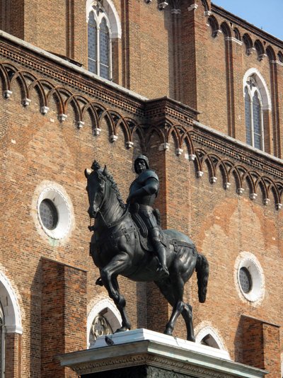 Andrea del Verrocchion Condottiere Colleonin ratsastuspatsas tekijältä Andrea del Verrocchio