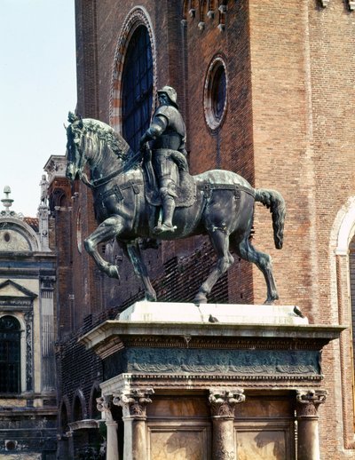 Andrea del Verrocchion Condottiere Colleonin ratsastuspatsas tekijältä Andrea del Verrocchio
