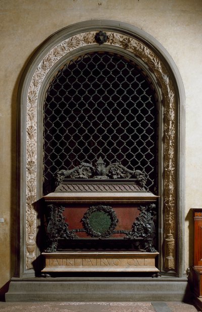 Pieron ja Giovanni de Medicin, Cosimo de Medicin vanhimman pojan hautausmuistomerkki tekijältä Andrea del Verrocchio