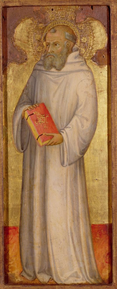 Pyhä Benedictus tekijältä Andrea di Bartolo
