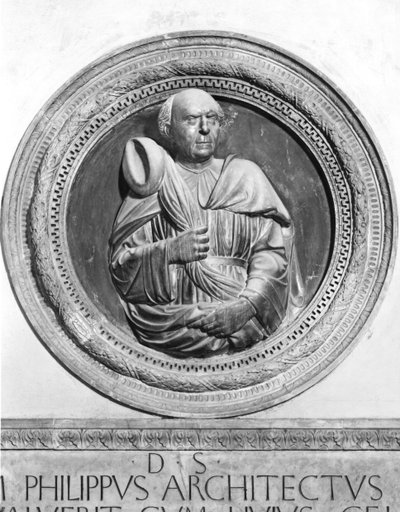 Filippo Brunelleschin (1377-1446) rintakuva tekijältä Andrea di Lazzaro Cavalcanti