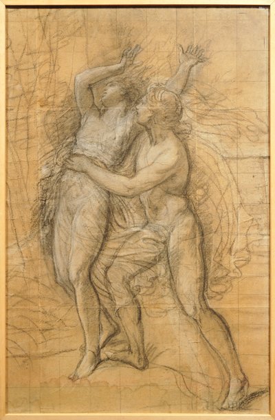 Andrea Appianin (1754-1817) Apollo ja Daphne piirustus tekijältä Andrea the Elder Appiani