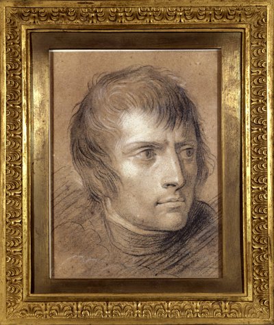 Napoleon Bonaparte (1769-1821), ensimmäinen konsuli, vuonna 1803 (piirustus) tekijältä Andrea the Elder Appiani