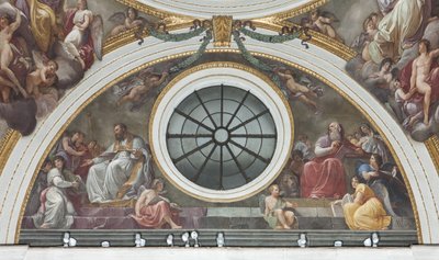 Pyhä Augustinus ja Pyhä Hieronymus, 1792-95 tekijältä Andrea the Elder Appiani