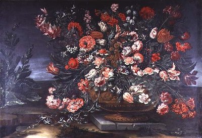 Kukkien asetelma tekijältä Andrea the Elder Scacciati