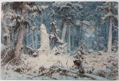 Luminen metsä tekijältä Andreas Achenbach