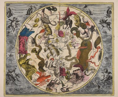 Haemisphaerium stellatum australe australe antiquum tekijältä Andreas Cellarius
