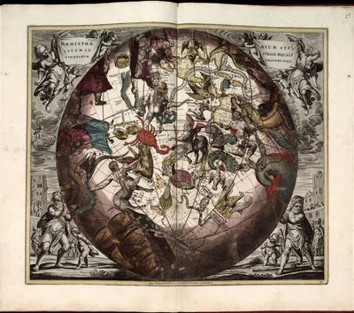Makrokosminen harmonia eli uusi ja universaali atlas, joka näyttää yleisen ja uuden koko luodun maailmankaikkeuden kosmografian tekijältä Andreas Cellarius